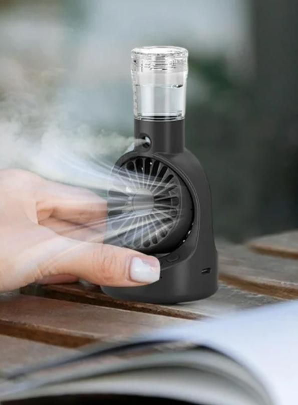 Portable Rechargeable Spray Cooling Fan – Stay Cool Anywhere