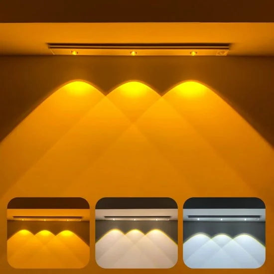 Motion Sensor Under The Cabinet Lights 3 Color